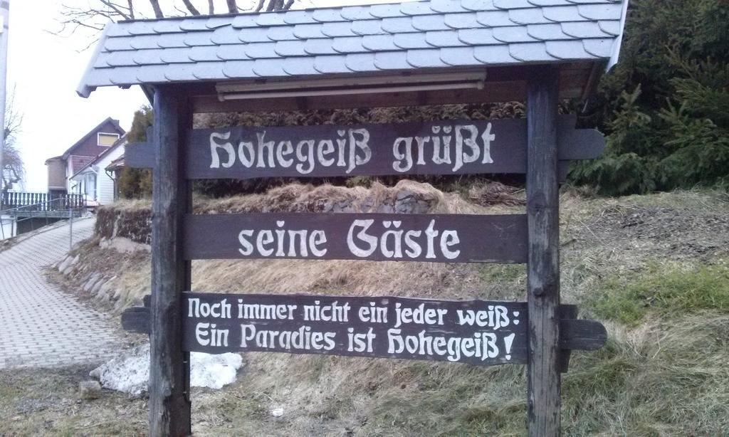 Ferienwohnung Harzluchs Mit Balkon, Netflix Und Sauna Im Haus Hohegeiß Habitación foto